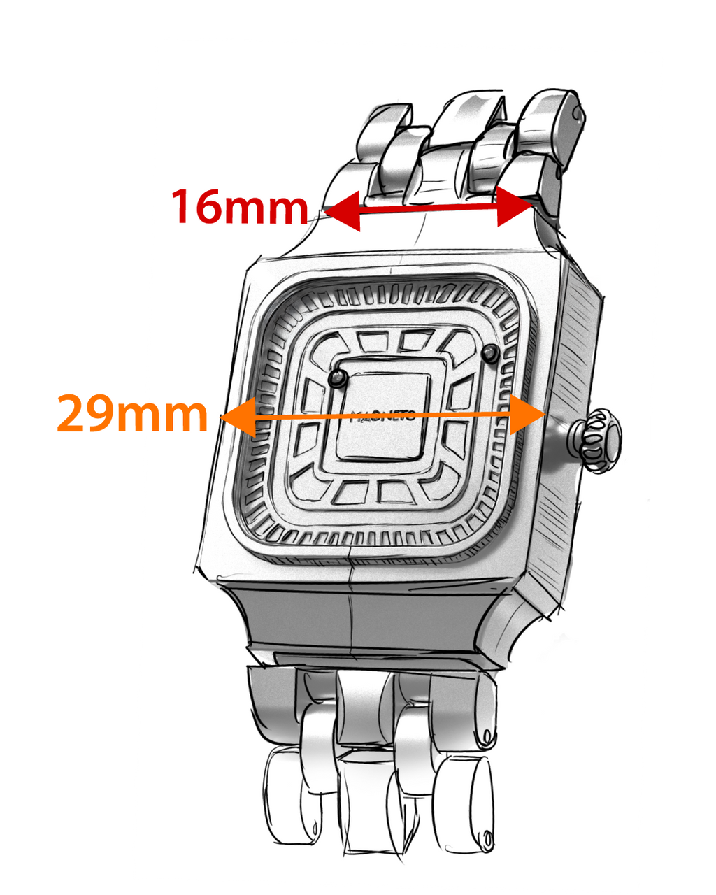 Square Silver