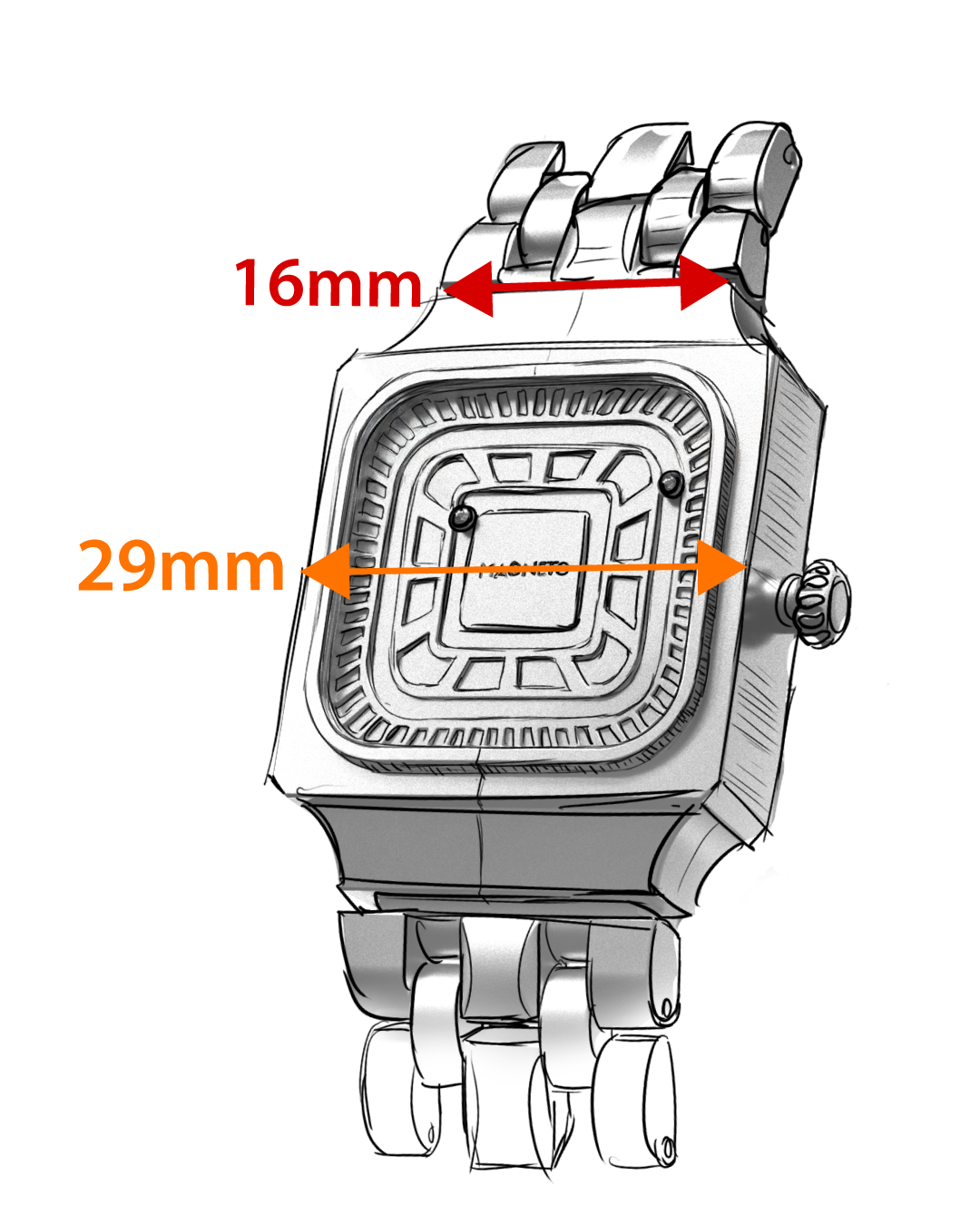 Square Silver