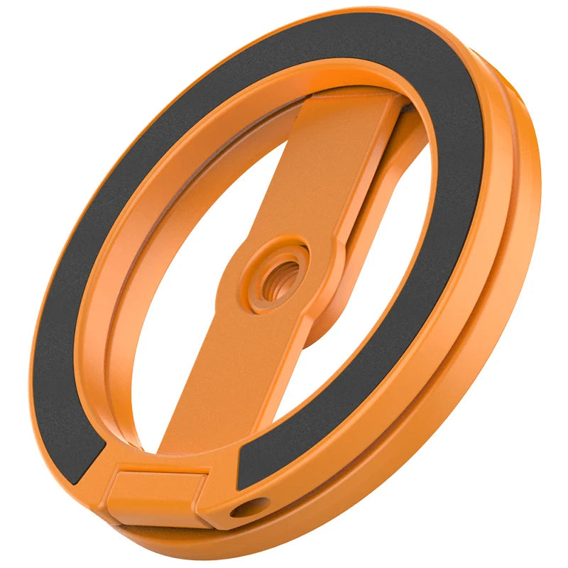 Photography Smartphone Strong Magnetic Stand for Magsafe Folding Double-sided Magnet Stand Finger Ring Bracket for iPhone 17 16