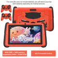 New 7-inch Kids Tablet, Android 15 system, 8(3+5)GB RAM + 64GB Storage, Quad-core processor, Dual cameras, WiFi, Bluetooth